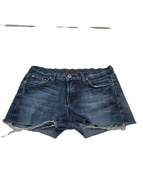 Lucky Brand Classic Rider Womens Cut off Jean shorts size 4/27